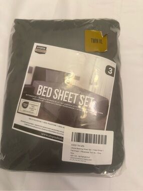 Utopia Bedding Twin XL Sheet Set - Grey